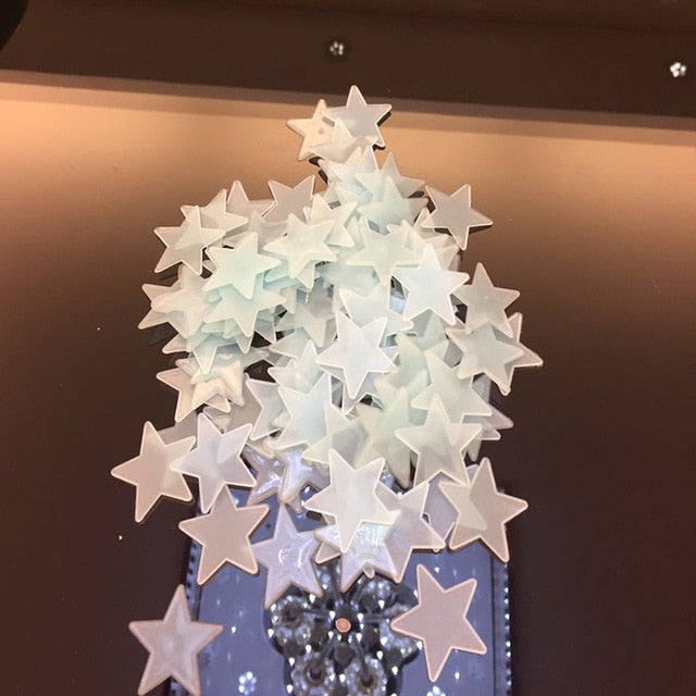 Toys Luminous Star Stickers