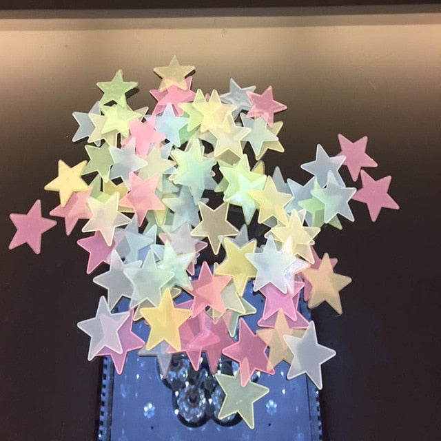 Toys Luminous Star Stickers
