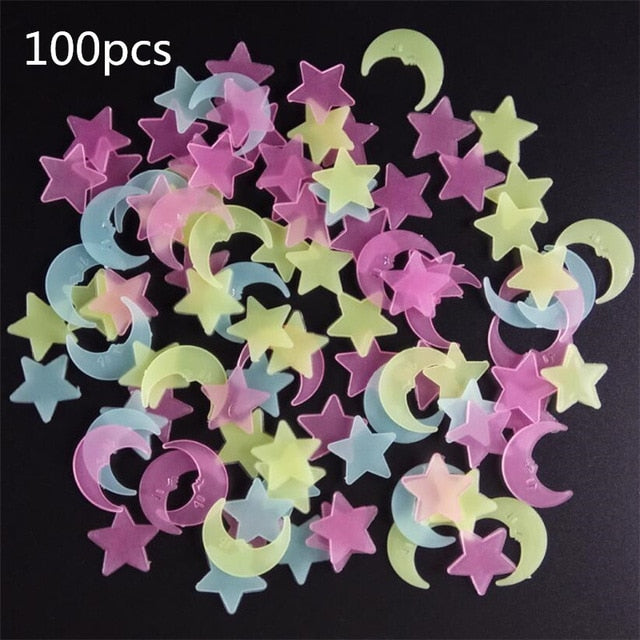 Toys Luminous Star Stickers