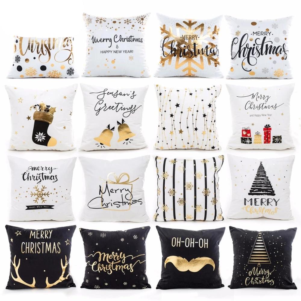 2019 Cotton Linen Merry Christmas