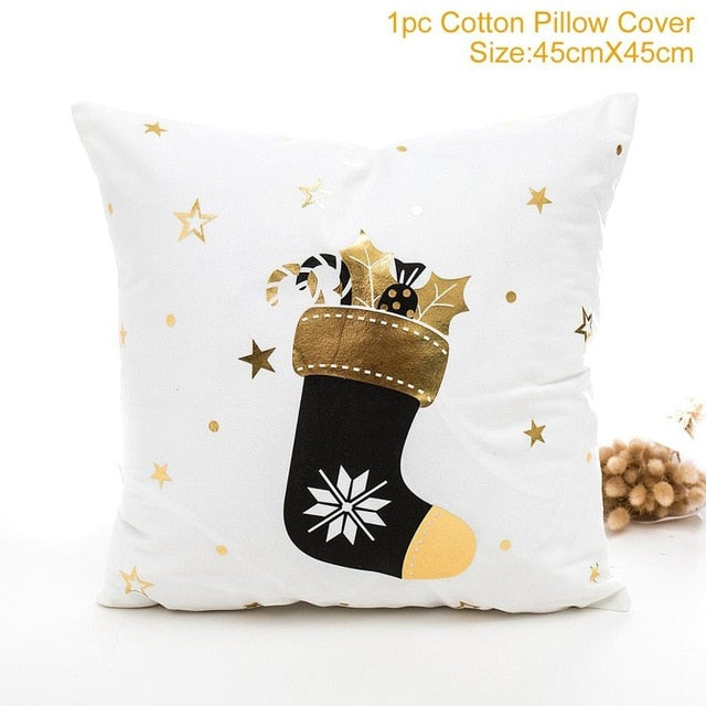 2019 Cotton Linen Merry Christmas