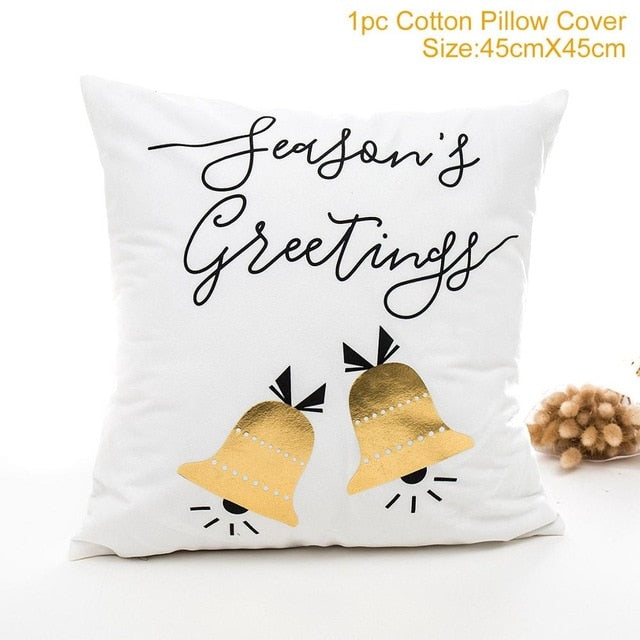 2019 Cotton Linen Merry Christmas