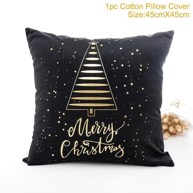 2019 Cotton Linen Merry Christmas