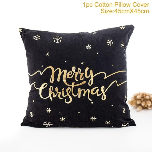 2019 Cotton Linen Merry Christmas