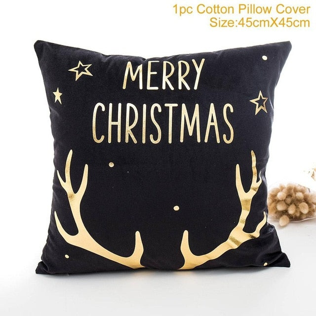 2019 Cotton Linen Merry Christmas