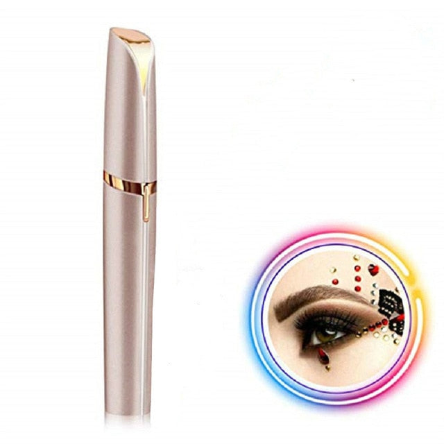 eyebrow remover for women , Mini eyebrows trimmer Painless Epilator Face-Care Brows Hight-Quality Instant eye brow epilator