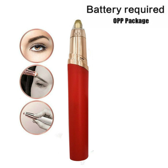 eyebrow remover for women , Mini eyebrows trimmer Painless Epilator Face-Care Brows Hight-Quality Instant eye brow epilator