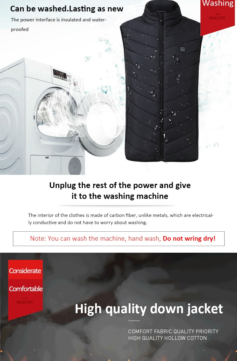 Unisex Heated Vest (Special Promotion-50% OFF)