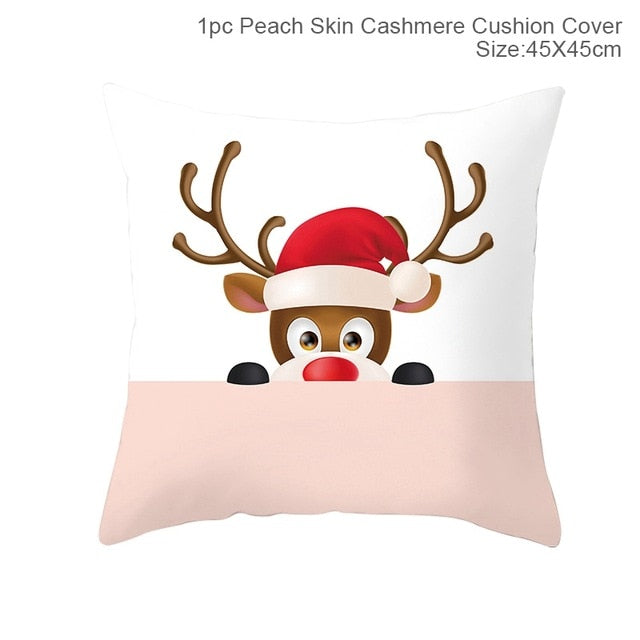 2019 Cotton Linen Merry Christmas