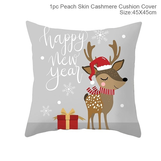 2019 Cotton Linen Merry Christmas