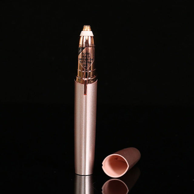 1 Pcs Electric Eyebrow Trimmer Eyebrows Automatic Eyebrow Shaving Instrument Hair Removal Beauty Trimmer Makeup Tools