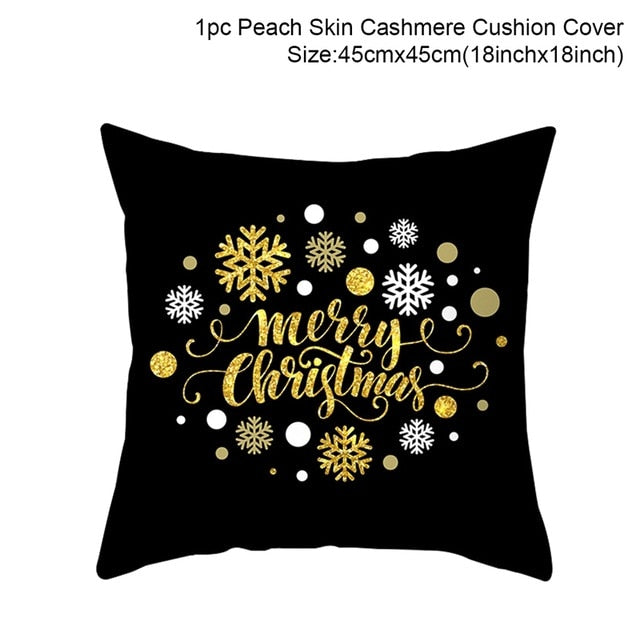 2019 Cotton Linen Merry Christmas