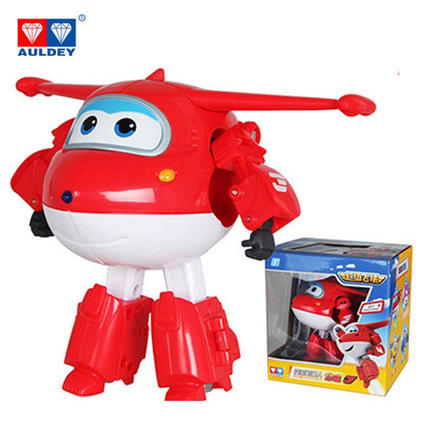 Big!!!15cm ABS Super Wings Deformation Airplane Robot Action Figures Super Wing Transformation toys for children gift Brinquedos
