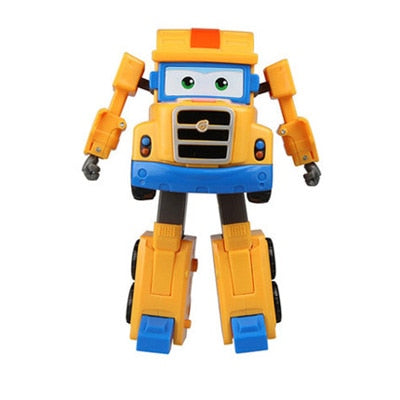 Big!!!15cm ABS Super Wings Deformation Airplane Robot Action Figures Super Wing Transformation toys for children gift Brinquedos