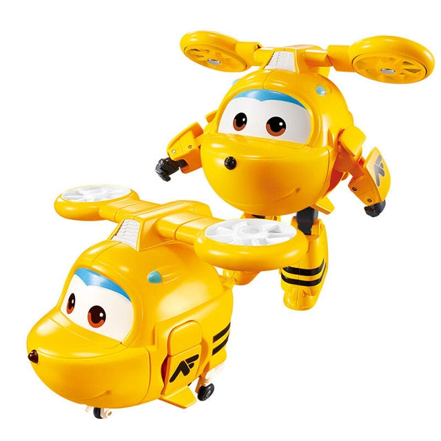 Big!!!15cm ABS Super Wings Deformation Airplane Robot Action Figures Super Wing Transformation toys for children gift Brinquedos