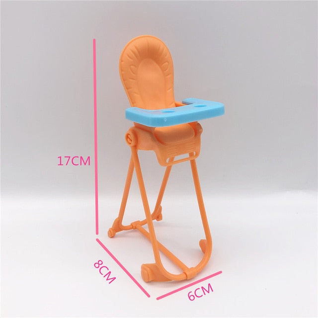 2020 New Fashion Barbies Doll Crib Double Bed Cute Children's Toy Accessories Best Gift for Girls Barbies Plastic Gadget