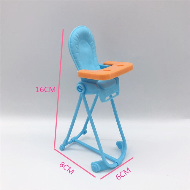 2020 New Fashion Barbies Doll Crib Double Bed Cute Children's Toy Accessories Best Gift for Girls Barbies Plastic Gadget