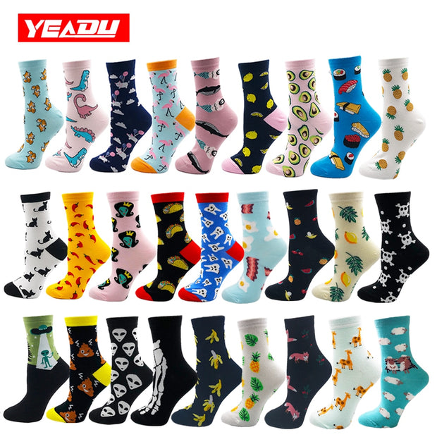 2019 Cotton Christmas Socks Women &Men