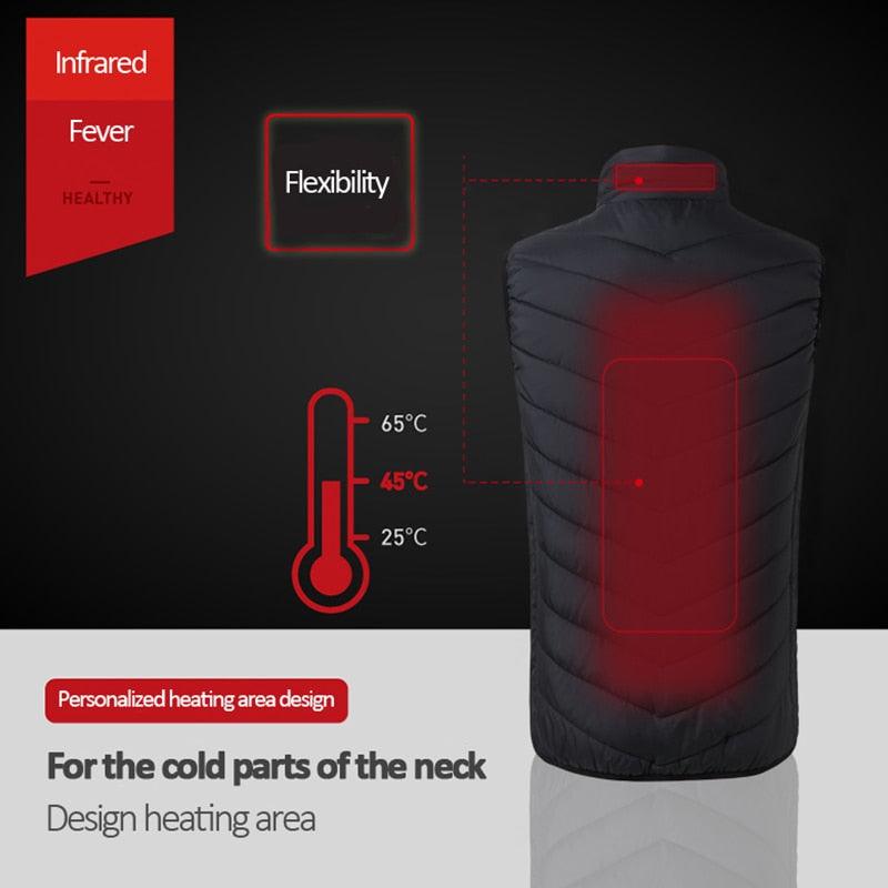 Unisex Heated Vest (Special Promotion-50% OFF)