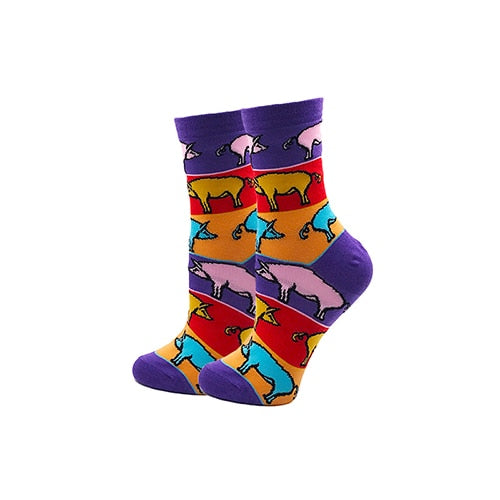 2019 Cotton Christmas Socks Women &Men