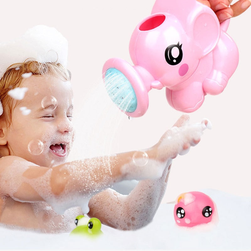 Baby bathing toys new products recommended elephant shower cartoon shower shower parent-child interactive toys Drop shipping